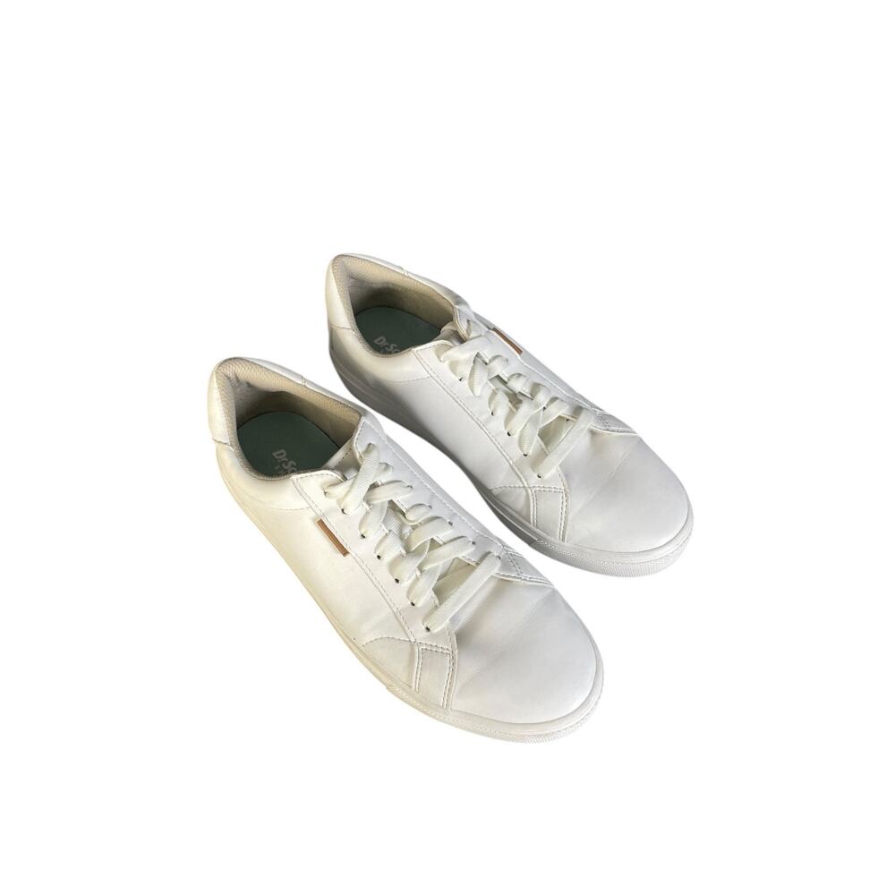 Dr. Scholl’s Women’s Time Off White Faux Leather Platform Sneakers Size-8M - Picture 8 of 9